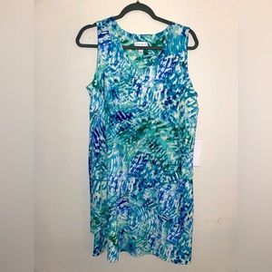 Susan Graver LiquidKnit Sleeveless Midi Dress